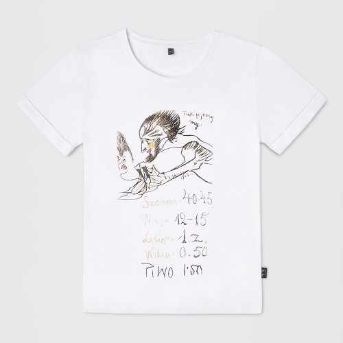 Tak pijemy my koszulka Witkacy